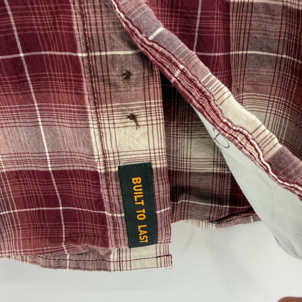 Ariat Rebar Plaid Work Shirt XL Tall - Picture 6 of 6
